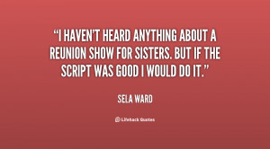 Quotes by Sela Ward