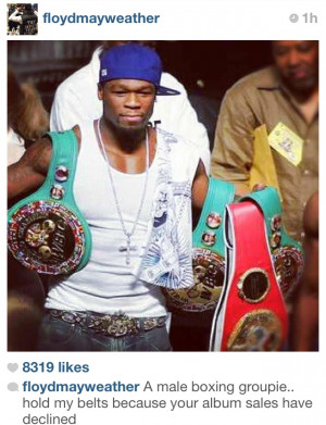 50 CENT VS. FLOYD MAYWEATHER… Now They Beefing