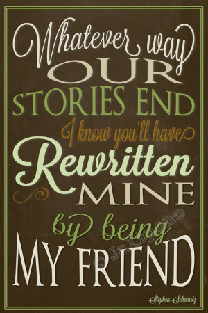 Wicked Quote 4x6 - You Have Rewritten Mine 