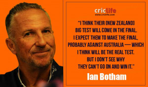 Ian Botham believes New Zealand will win ICC Cricket World Cup 2015