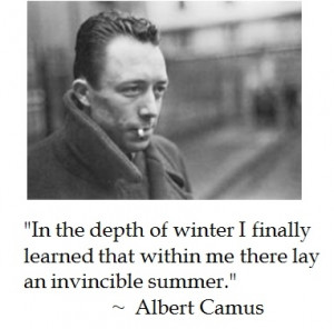 Albert Camus on Winter
