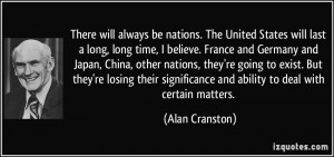 More Alan Cranston Quotes