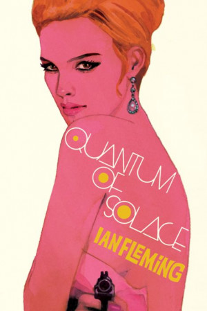 ... james bond book covers by Michael Gillette. quantum of solace