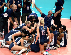 USA Volleyball Ambassadors During CES 2015 VERT and USA Volleyball ...