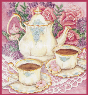 Porcelain Tea For Two