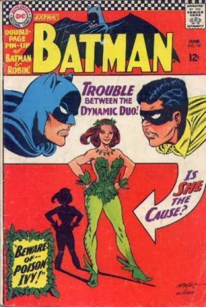 Issue 181 of DC comics Batman, introducing Poison Ivy for the first ...