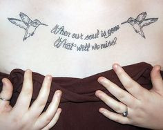 Hummingbird Tattoos To Add My Back Tattoo