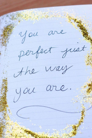 You are perfect:)