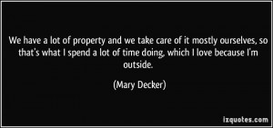More Mary Decker Quotes