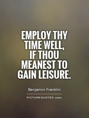 Leisure Quotes