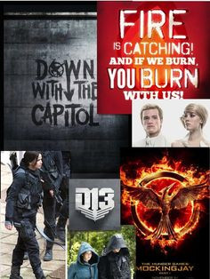 Mockingjay collage made by Abby E. Clark with more to come More