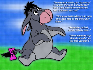 Eeyore Quotes HD Wallpaper 2