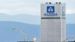 An Alcoa aluminum plant in Alcoa, Tennessee