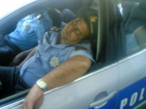 Guards sleeping at work - Funny pictures