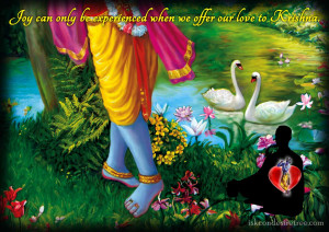 Joy Can Only Be Experienced When We Offer Our Love To Krishna ~ Joy ...