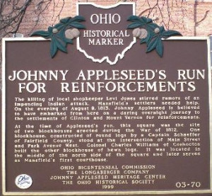 During the War of 1812, Johnny Appleseed heard the British had incited ...