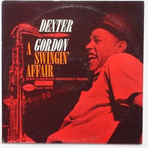 DEXTER GORDON A Swingin Affair BLUE NOTE 84133 vinyl lp NY VG