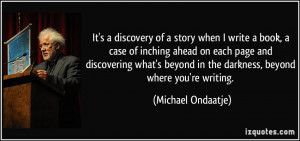 More Michael Ondaatje Quotes