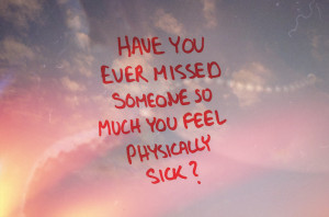 feel, inspire, love, love sick, miss, missed, pink, question, sick ...