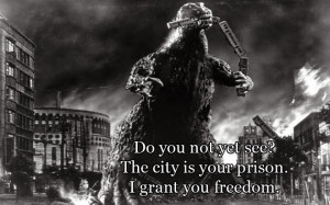 There are many fine haiku here , but this one is the best. The monster ...