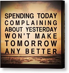 Motivational Canvas Prints - #quotes #inspirational #instagram Canvas ...