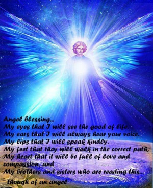 Angel blessing