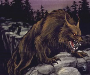 Evil Wolf Picture