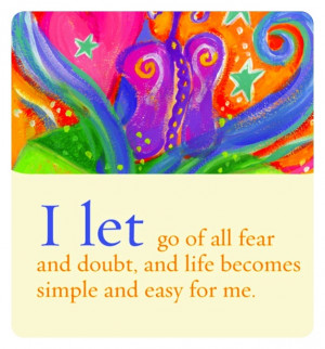 Chakracarla - I let go of all fears...