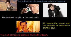 Doctor Who Collage With A Meaningful Quote by MatsyTheDoctor