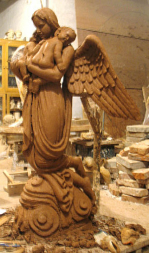 Clay Maquette Sculpting Art Service for Marble Statues