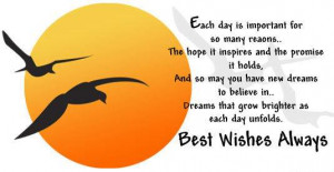 Best Wishes Always! Graphic for Orkut