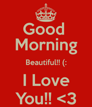 good morning i love you quotes