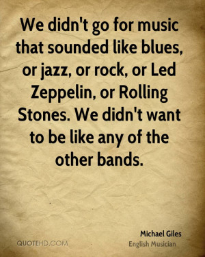 Michael Giles Quotes