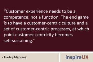 is to have a customer-centric culture and a set of customer-centric ...