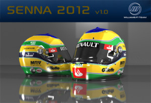 2012 - Helmets by biz_301 - Bruno Senna