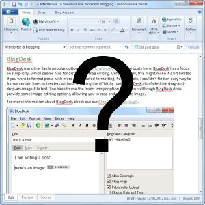 Live Writer For Blogging Windows Live Writer’s future is uncertain ...