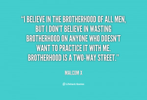 Brotherhood The Very Price...