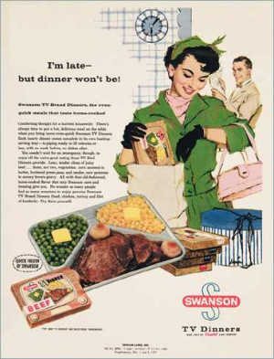 TV Dinner Advertising: A Reflection on Society