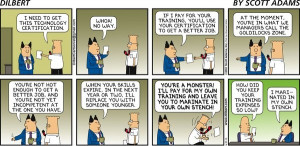 Dilbert ~ training expenses