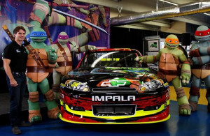 The Teenage Mutant Ninja Turtles are headed to NASCAR . According to ...