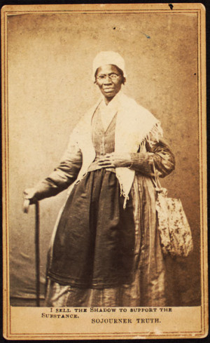 Sojourner Truth: born into slavery, abolitionist, preacher, advocate ...