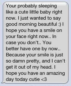 Sweet Good Morning Texts For Her