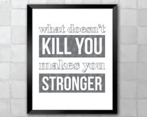 Kelly Clarkson – Stronger – Song Ly ric Quote 8x10 Typography Wall ...
