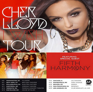 Cher Lloyd Announces Her Tour Dates With Fifth Harmony!