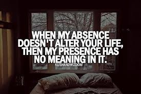 Absence makes the heart grow fonder