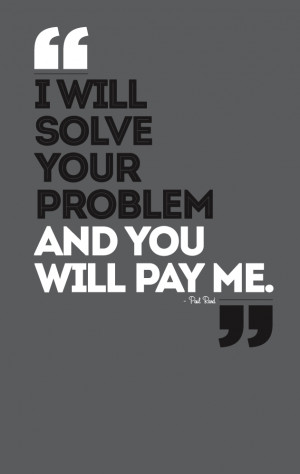 Art Print Concept // Paul Rand Quote