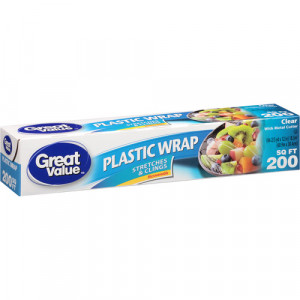 Great Value Clear Plastic Wrap