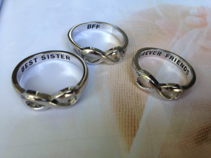 Ring, Best Friend, Infinity Sister, BFF, Best Friends Ring, Sisters ...