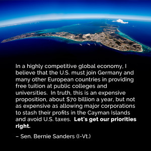 Bernie Sanders on the global economy
