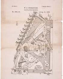 William Seward Burroughs' Calculating Machine Patent